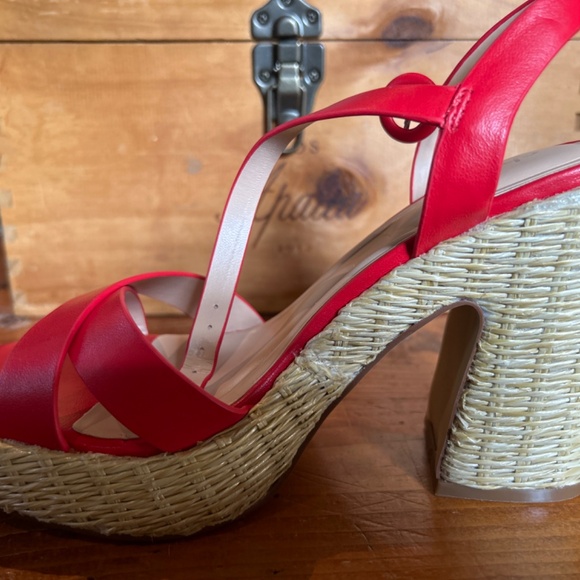 Sz 6M Red Rayna Shoes by Charles David - Picture 2 of 3